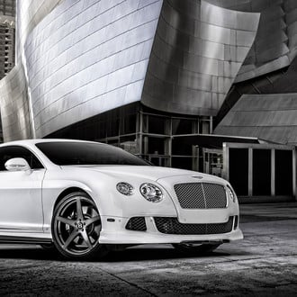 Royal Is Royal: White Bentley Continental with Aftermarket Goodies