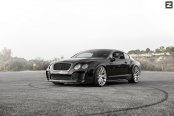 Sharp Details Make Black Bentley Continental More Elegant