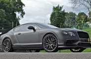 King on the Road: Bespoke Gray Matte Bentley Continental