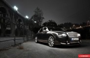 Stylish Transformation of the Impeccable Silver Bentley Flying Spur