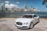 Rims That Change It All: White Vellano Wheels Adorning Bently Flying Spur