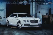 White Bently Flying Spur Gets Stylish Touches from MC Customs