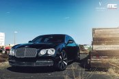 Captivating Black Bently Flying Spur with Stylish Exterior Goodies