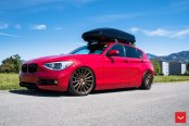 Choice of Active Lifestyle Fans: Customzied Red BMW 1-Series