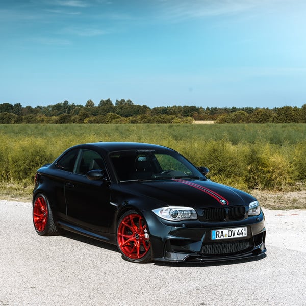 Custom Black Matte BMW 1-Series - Photo by Vorstiner