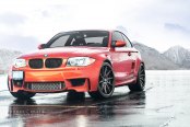 Head-Turning Red BMW 1-Series Boasting Halo Headlights