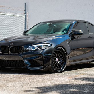 Black BMW 2-Series Is Customized to Steal the Attention