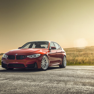 Eye-catching BMW M3 Sedan Fitted With Custom Deep Dish Rims by ADV1
