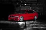 Chrome Bremmer Kraft Wheels Taking Red BMW 3-Series to Another Level