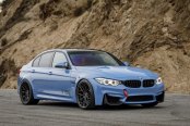 Exclusive Blue Paint Job Spotted on BMW 3-Series