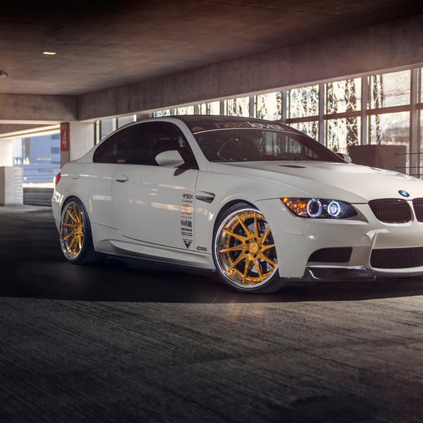 E92 M3 With Carbon Fiber Front Lip - Photo by Avant Garde