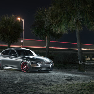 Graphite Black F30 M3 in Midnight Street Lights - Photo by Avant Garde