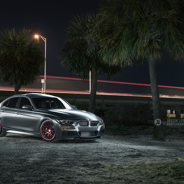 Graphite Black F30 M3 in Midnight Street Lights - Photo by Avant Garde