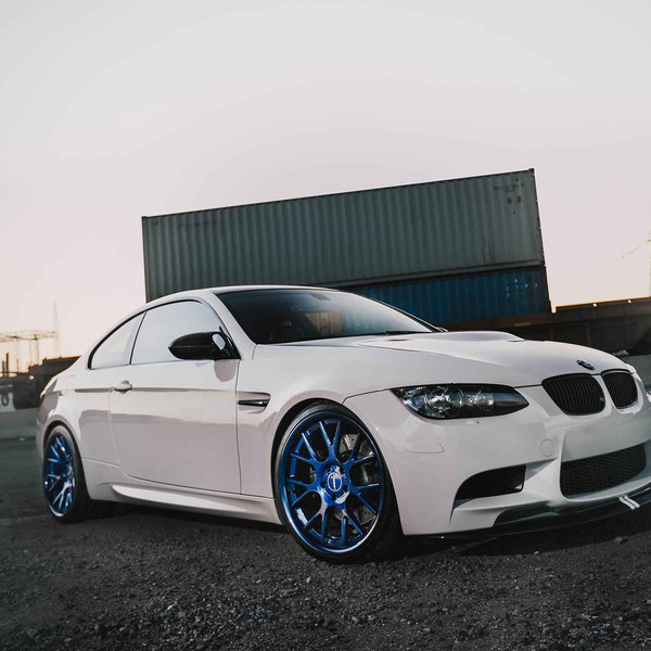 Custom Body Kit on White BMW 3-Series - Photo by Vossen