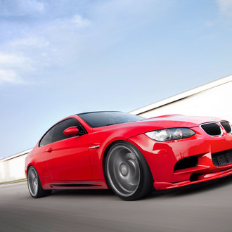 Candy Red BMW 3-Series Gets Impressive Custom Body Kit
