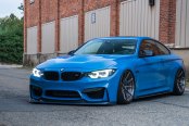 Unique and Likable BMW 4-Series Boasts Custom Paint Job and Aftermarket Ground Effects