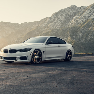 Dramatic Lighting Solution for White BMW 4-Series