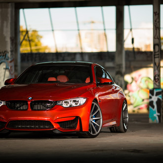 BMW 4-Series Boasting Orange Metallic Paint and Custom Goodies