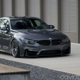 Freezing White BMW M4 Coupe Fitted With Niche Custom Wheels — CARiD.com ...