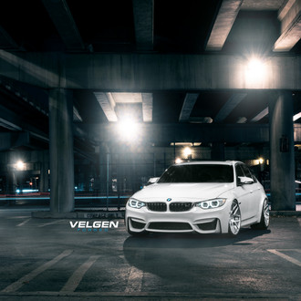 BMW M3 Put on Stylish Velgen Aftermarket Multispoke Wheels