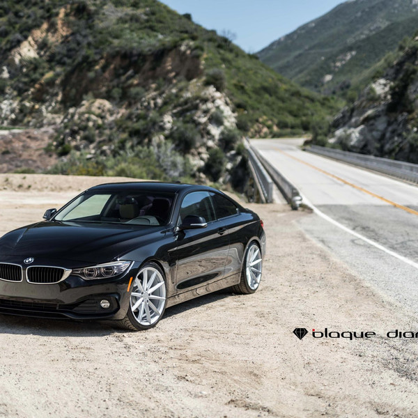 Front Bumper with Fog Lights on BMW 4-Series - Photo by Blaque Diamond