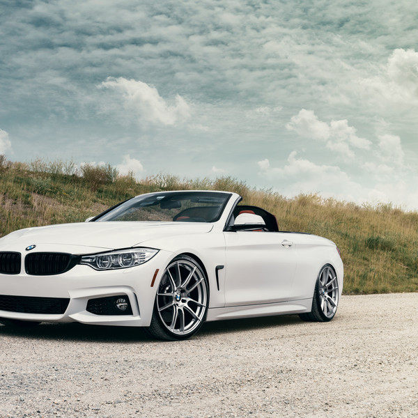 Custom White Convertible BMW 4-Series - Photo by Arlen Liverman