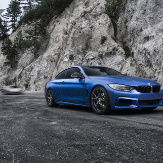 Dark Blue is the New Black: Customized BMW 4-Series