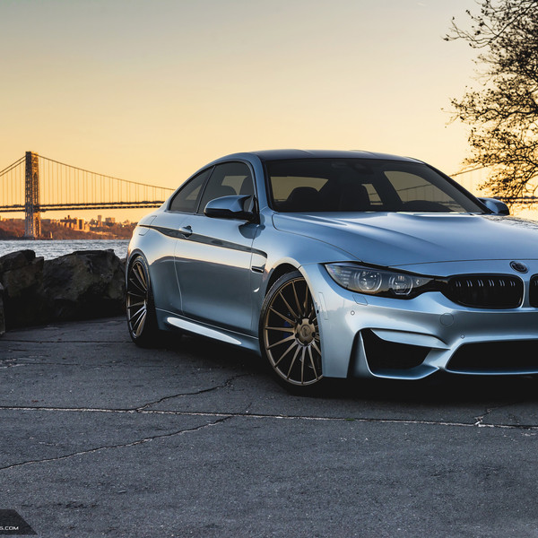 Gorgeous BMW M4 with Bronze Niche Wheels - Photo by Niche