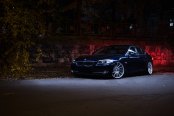 Extravagant Dark Blue BMW 5-Series Gets LED Headlights