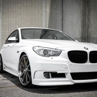 Slammed BMW M5 F10 On Custom Painted Vossens — CARiD.com Gallery