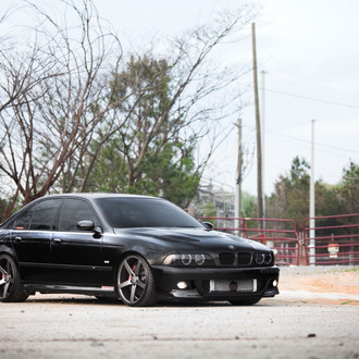Black Customized BMW 5-Series - Photo by Vossen
