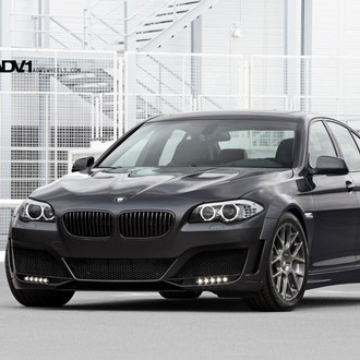 Black BMW M5 with Custom Body Kit - Photo by ADV.1