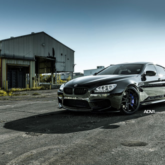 Custom Blacked Out BMW M6 - Photo by ADV.1