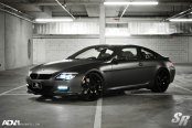Flat Black BMW M6 Featuring ADV1 Luxury Wheels