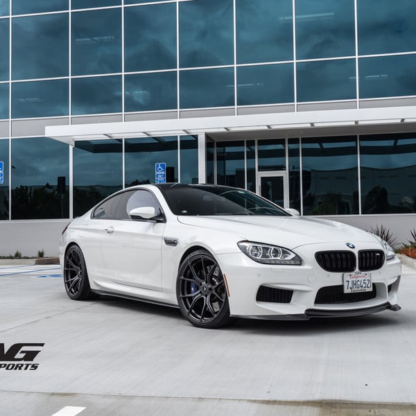 Blacked Out Grille on White BMW 6-Series - Photo by Vorstiner