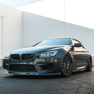 White BMW 6-Series Takes Advantage of Bronze Avant Garde Rims — CARiD ...