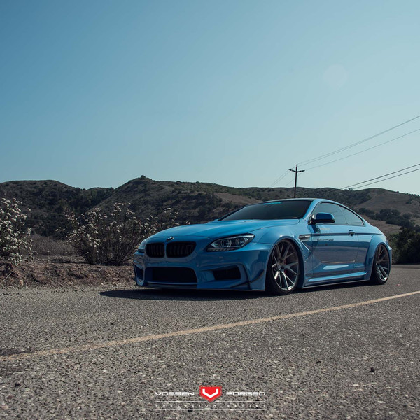 M6 With a Prior Design Body Kit and Vossen VFS6 Custom Wheels - Photo by Vossen