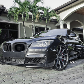 Custom BMW 7-Series with Vorsteiner Body Kit - Photo by ADV.1