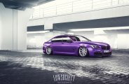 Purple Marvel: Aftermarket Accessories on BMW 7-Series