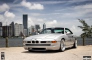 Classic BMW 8-Series Enhanced by Rotiform Rims With Period Correct Design