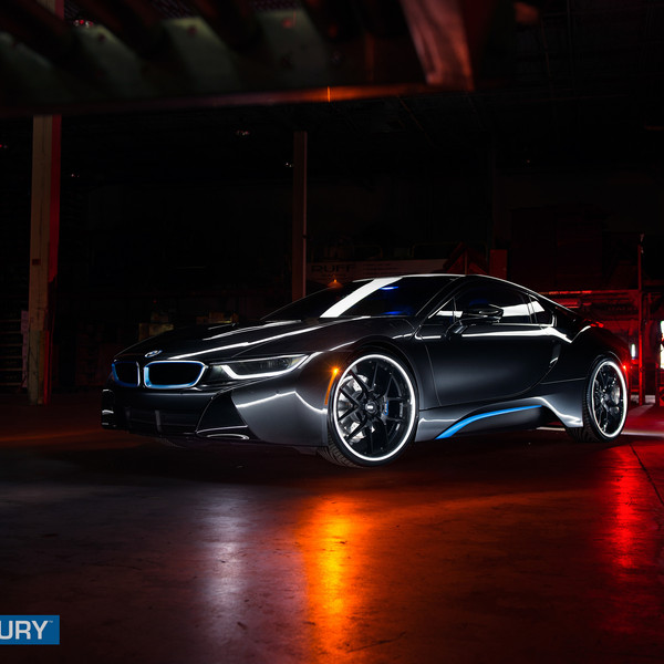 Futuristic BMW i8 on Athens Custom Rims - Photo by XO Luxury