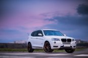 Aftermarket Accessories on White BMW X3 Create a Nice Custom Ambiance
