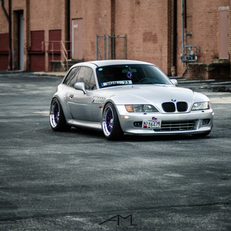 Aftermarket Front Bumper on Silver BMW Z3 - Photo by Arlen Liverman