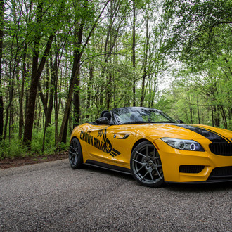 Yellow BMW Z4 Received a Number of Cosmetic Touches