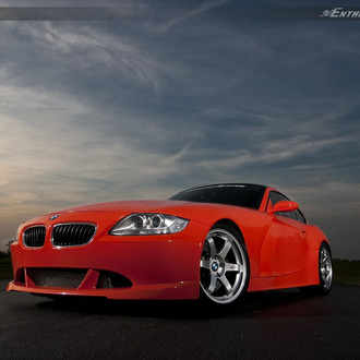 Crystal Clear Headlights on Red BMW Z4 - Photo by dan kinzie
