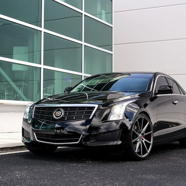 Platinum Black Cadillac ATS - Photo by Exclusive Motoring