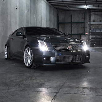 Imposing Cadillac CTS with Custom Parts