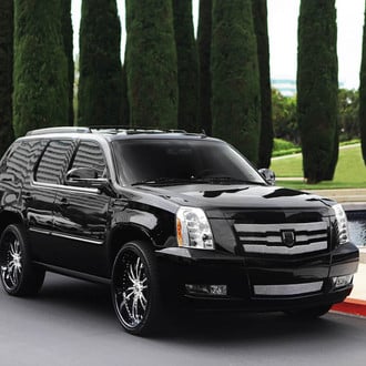 Customized Cadillac Escalade on 26 Inch Lexani Rims - Photo by Lexani