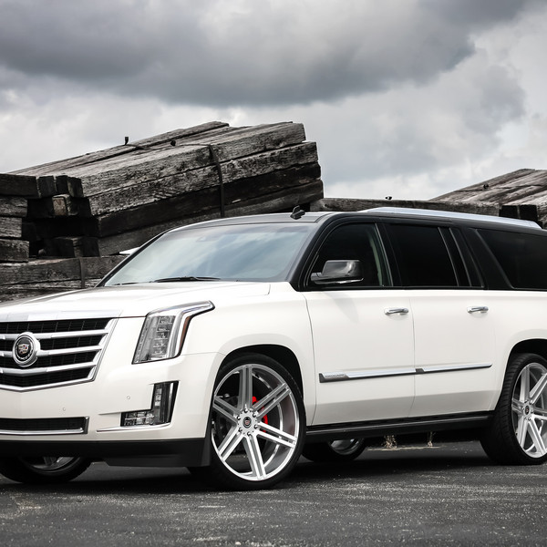 Top White Escalade - Photo by Exclusive Motoring