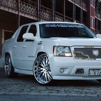 Bad Boy White Chevy Avalanche SS Customized to Stand Out — CARiD.com ...